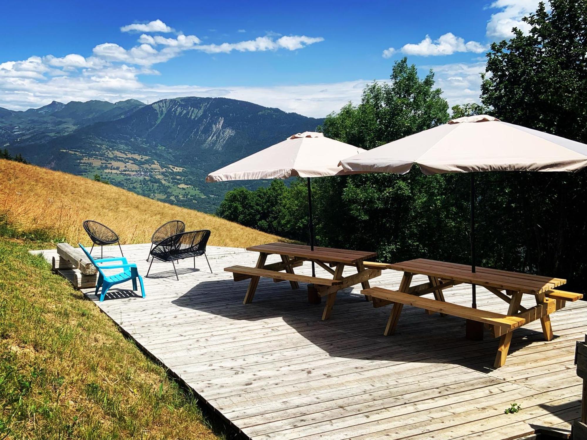 Chalet Confidentiel Valmorel - Chalet De Haut De Gamme 4 Etoiles 12 Personnes Doucy Dış mekan fotoğraf